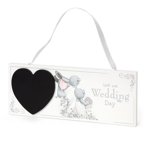 Me to You Bear Wedding Hanging Countdown Plaque £4.00